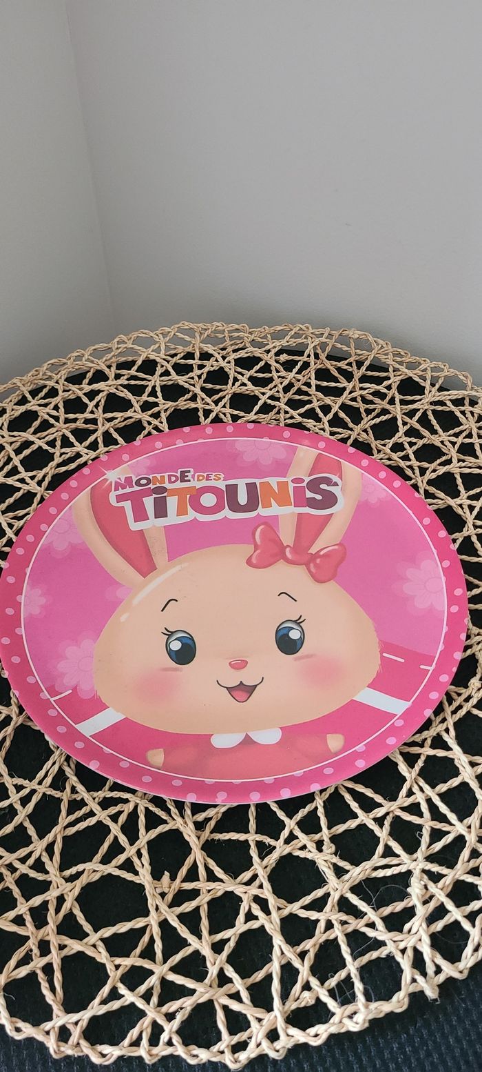 assiette enfant titounis