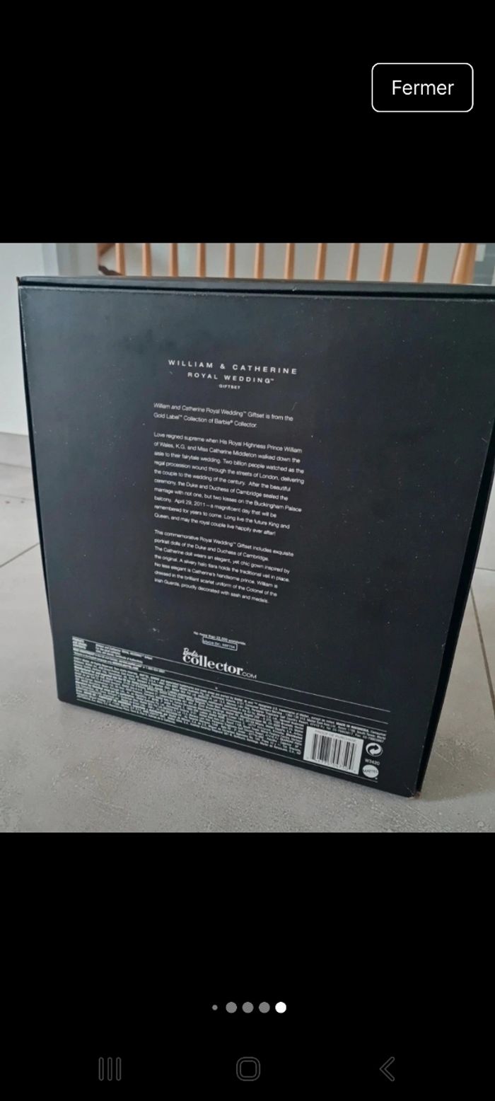 Coffret Prince William et Barbie Kate Middleton - photo numéro 9