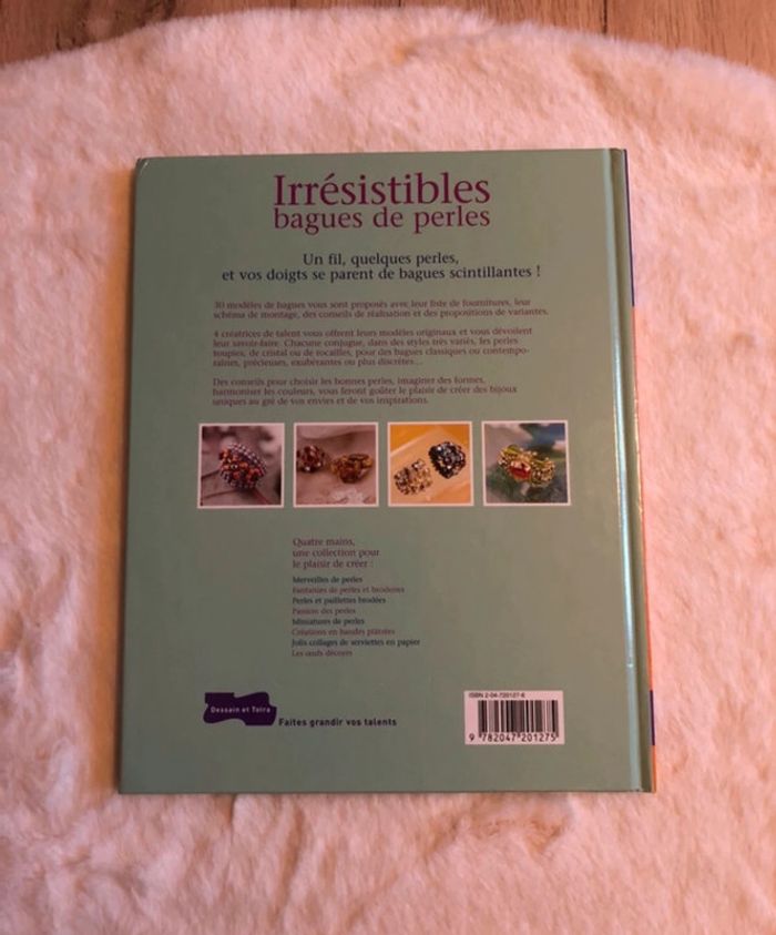 Livre - Création de bagues en perles - photo numéro 2