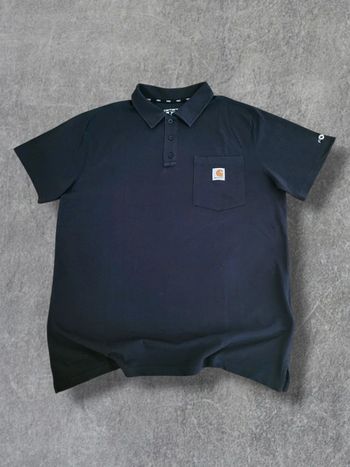 Polo Carhartt bleu marine - M