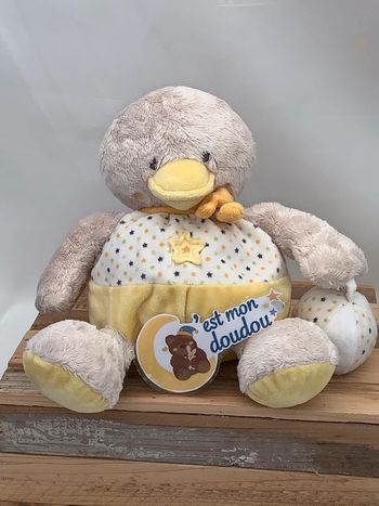 MD22 doudou poussin mots d’enfants