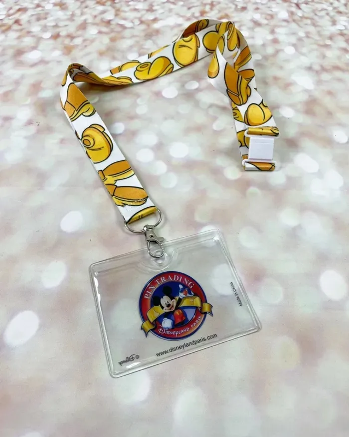 Lanière tour de cou Disneyland Paris Pins Trading