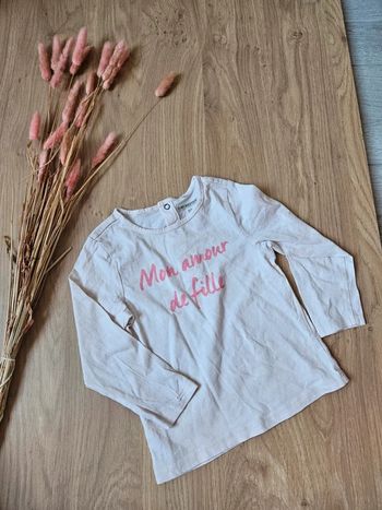 Tee shirt manches longues orchestra 36 mois