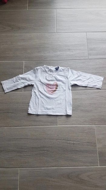 T-shirt manches longues Kiabi 12 mois