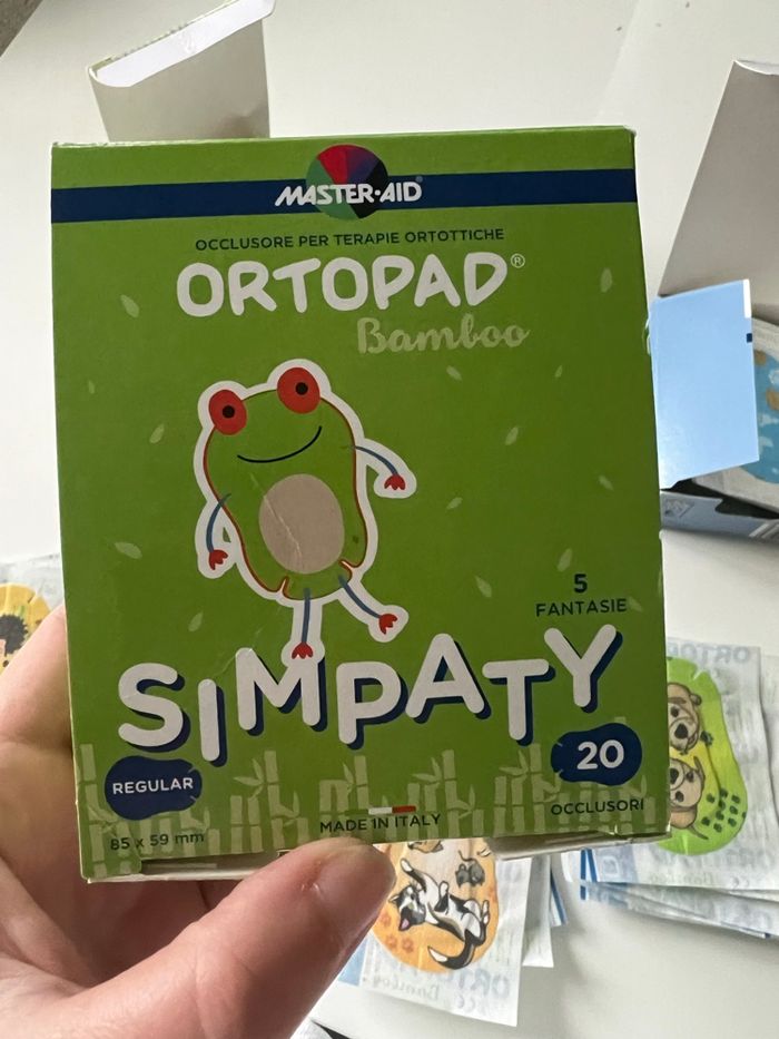 Cache œil ortopad bamboo simpaty soft - photo numéro 4