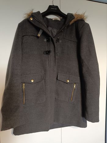 Duffle-coat gris