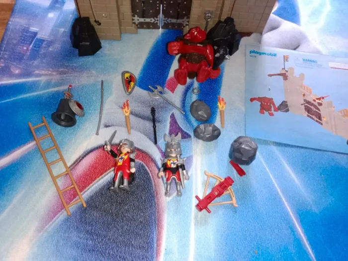Playmobil 5670 citadelle des chevaliers du dragon avec troll - photo numéro 4