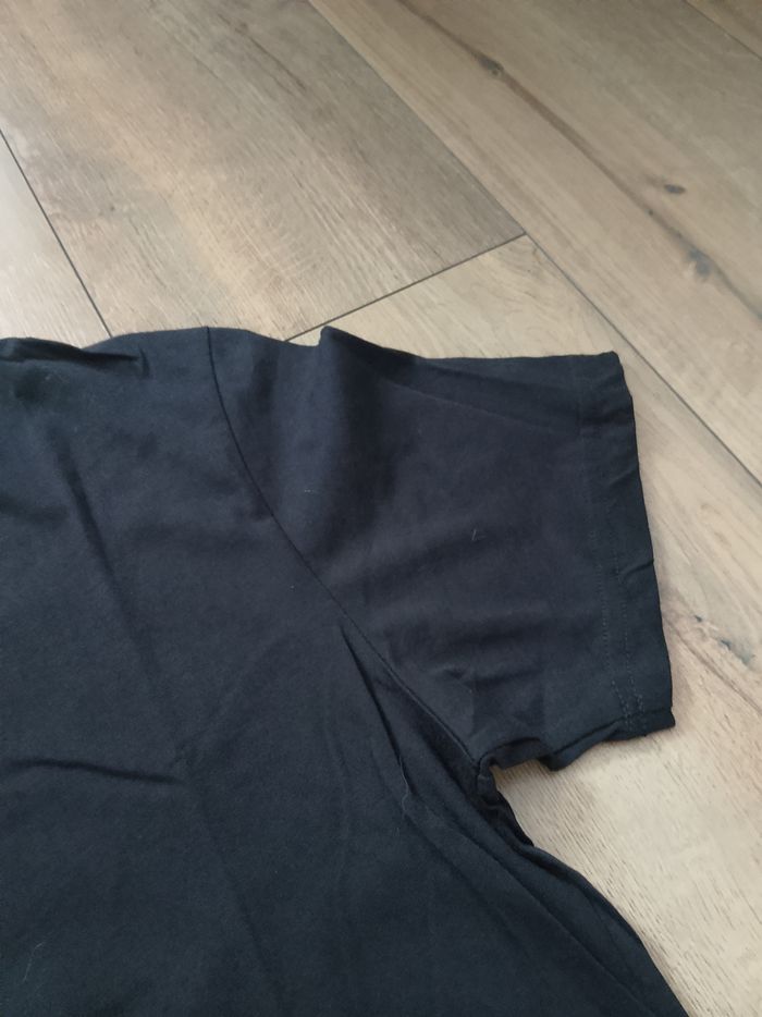 T-shirt noir manches courtes homme xl 2y premium - photo numéro 4