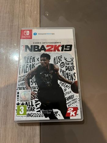 Jeux switch NBA 2019