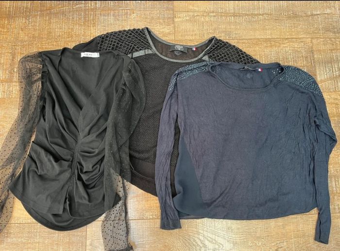 Lot de 3 hauts tendance – Taille S/M