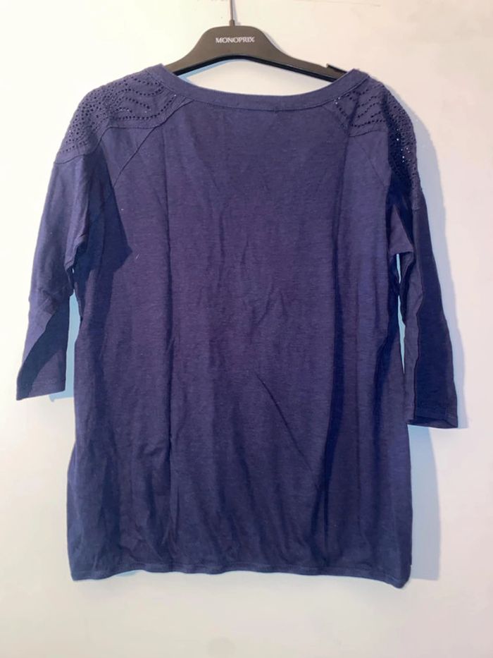 T-shirt bleu marine - gémo - Taille S - photo numéro 2