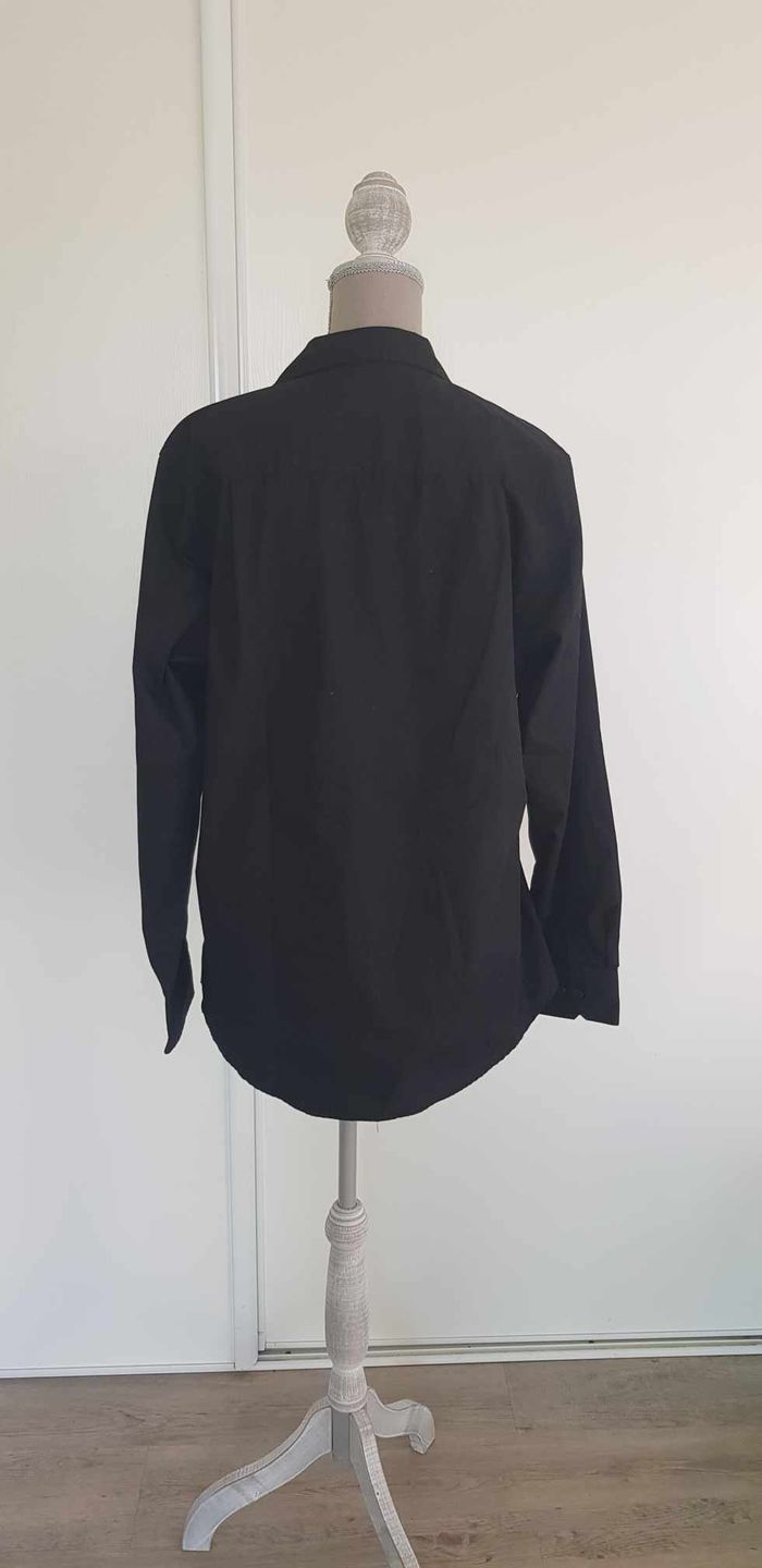 Chemise unie manches longues - photo numéro 3