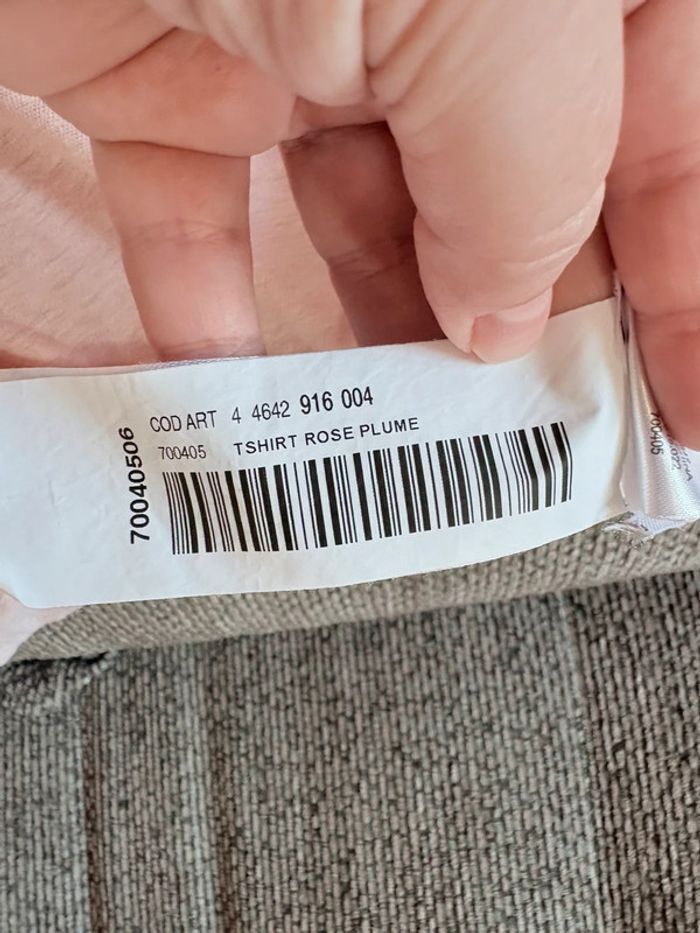 TEE shirt femme cyrillus rose - photo numéro 6