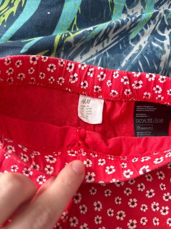 Lot de 3 shorts h&m 6-9 mois 74cm - photo numéro 3