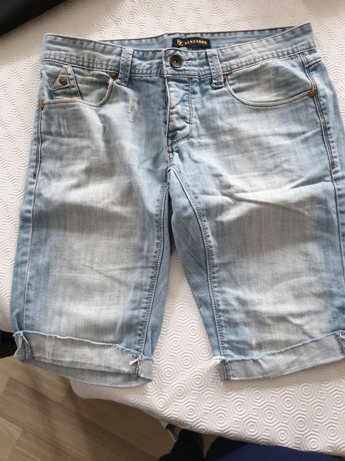 Short jean homme