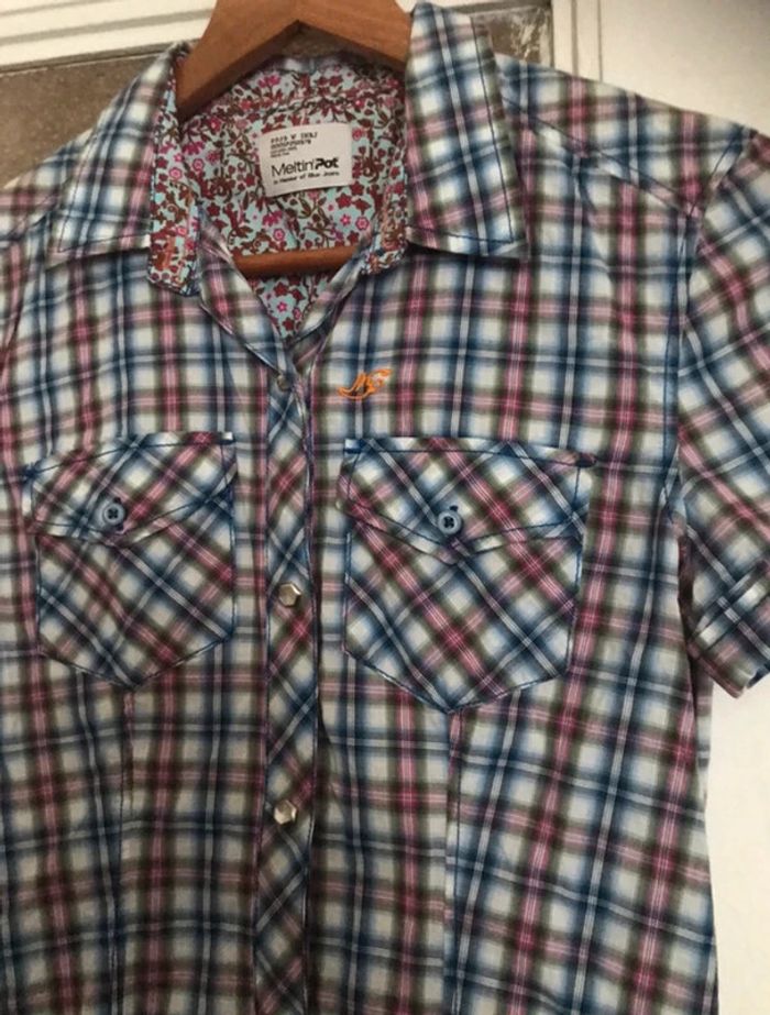 Chemise femme marque Meltin’Pot neuve avec étiquette taille XS - photo numéro 6