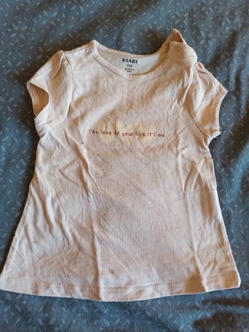 Lot 2 tee-shirts 9 mois