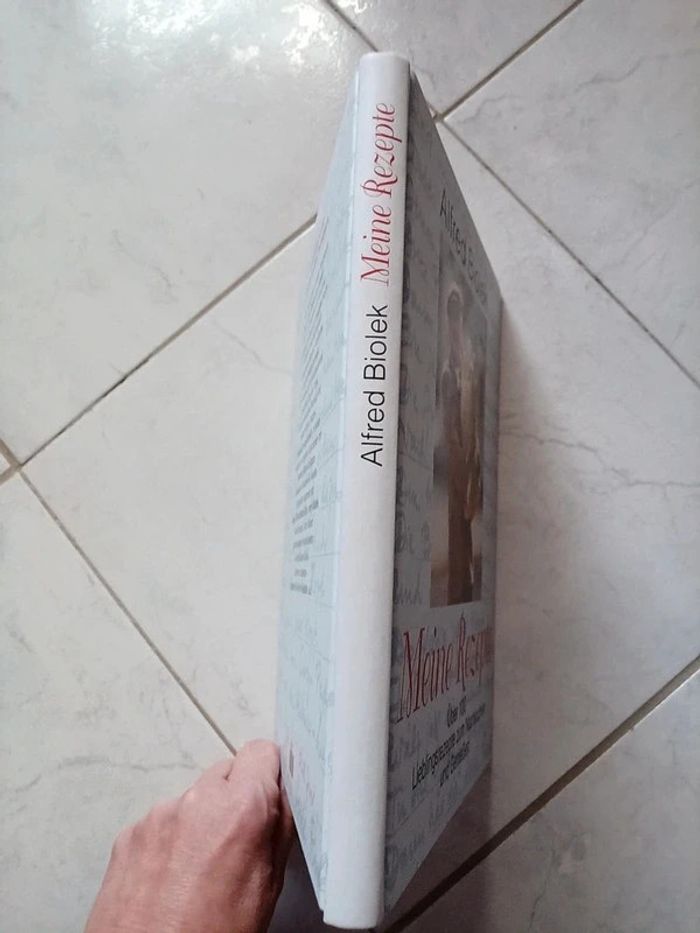 Kochbuch Alfred Biolek Meine Rezepte - photo numéro 3