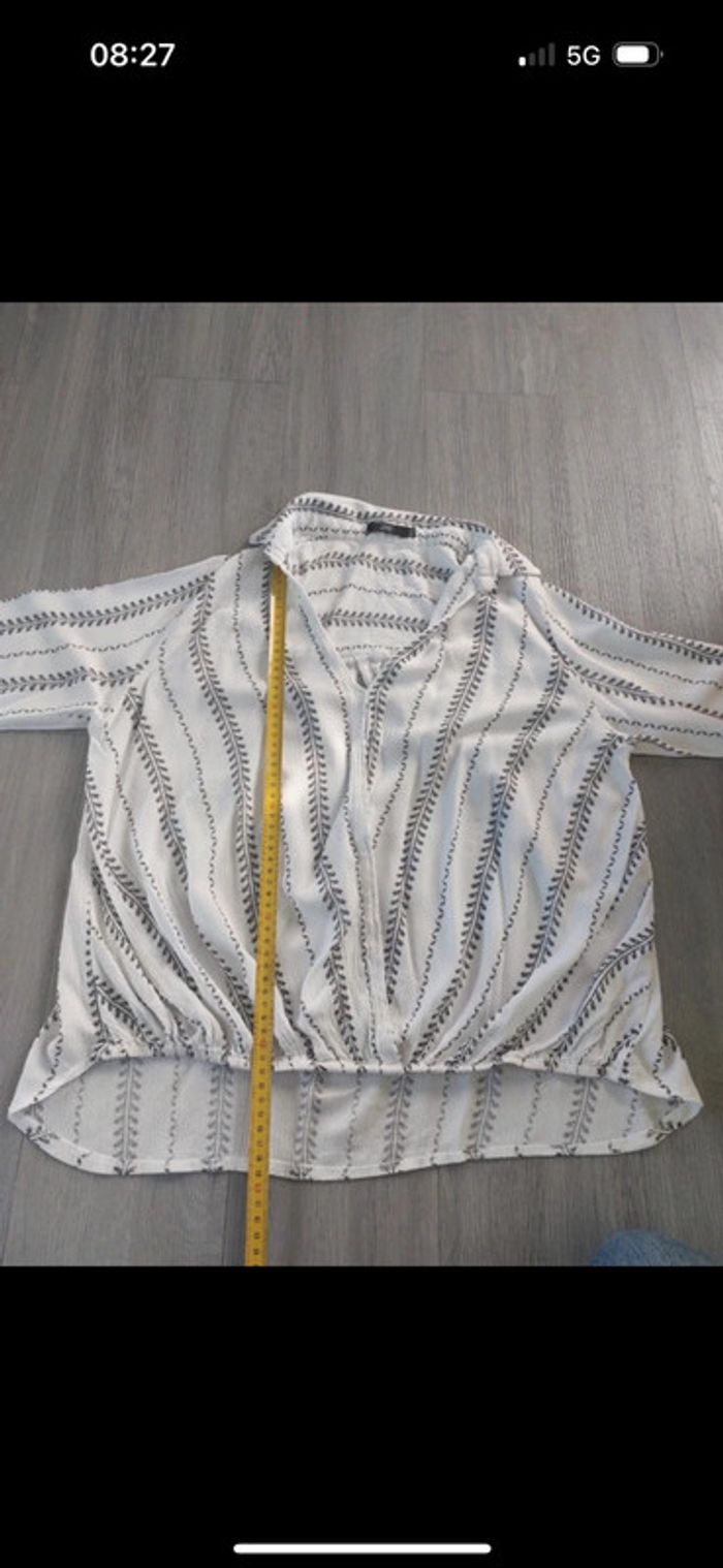 Blouse manches 3/4 Zinka taille S/M - photo numéro 8