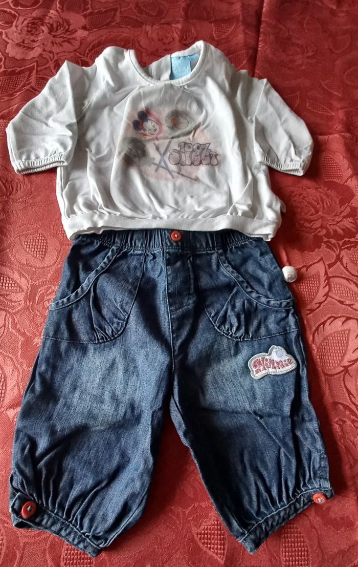 Ensemble fille 6 mois Disney baby