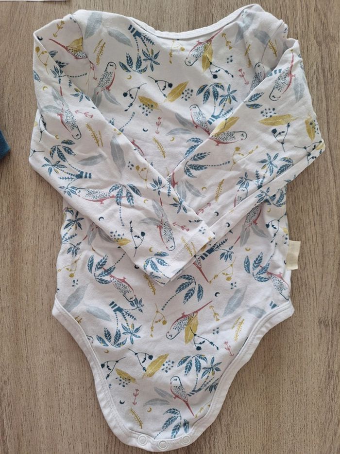 Lot 2 bodies petit beguin 18 mois neuf - photo numéro 5