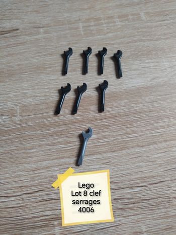 Lego lot 8 clefs serrage