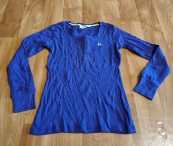 t-shirt manche longue violet pepperts taille 12 ans