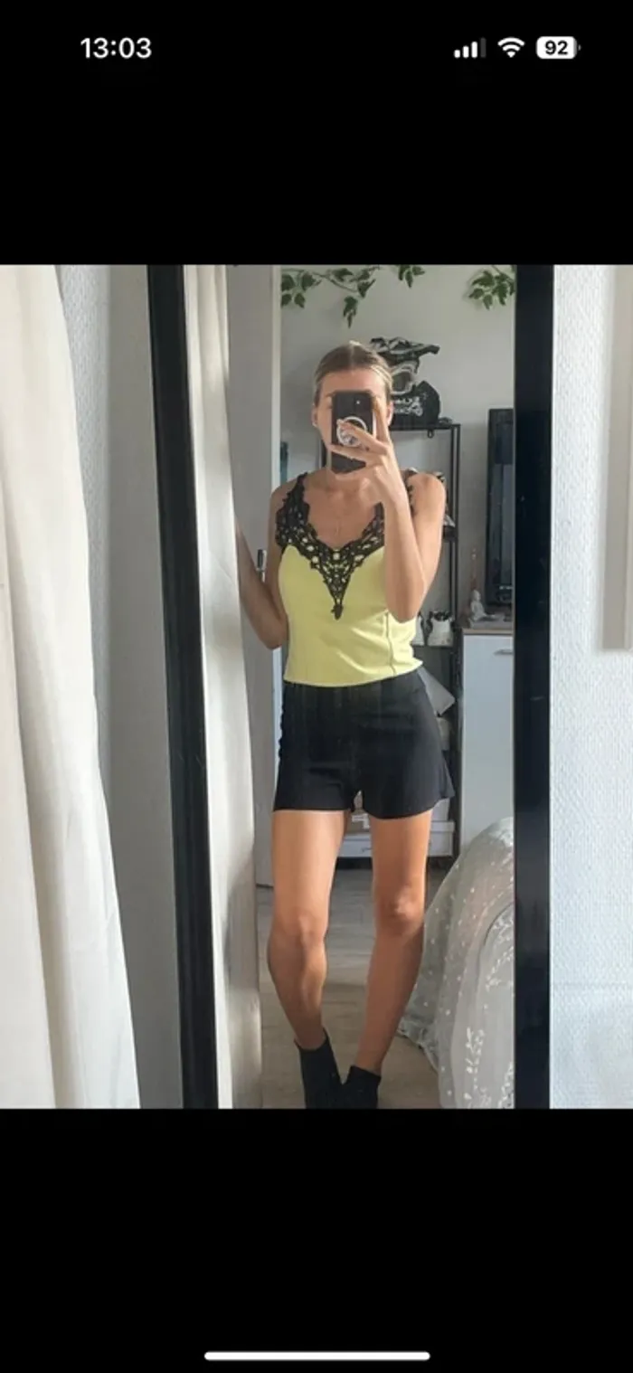 Combi short femme