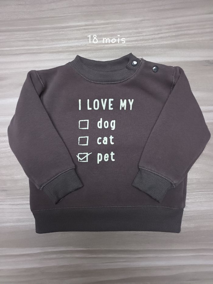 Pull T18mois
