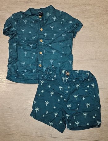 Ensemble chemisette short 9M / 71 cm