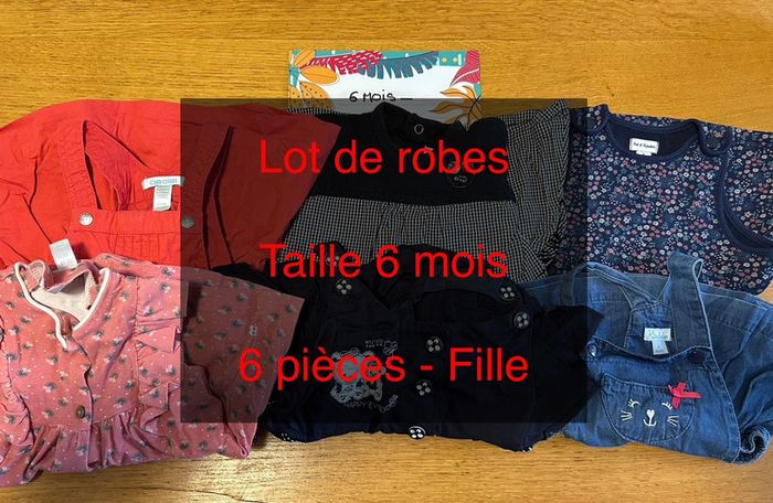 Lot de robes - 6 pièces - 6 mois - photo numéro 2