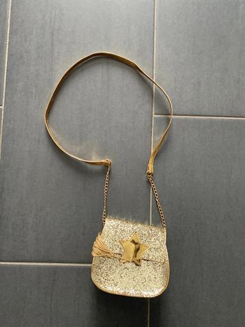 Sac pour petite fille doré