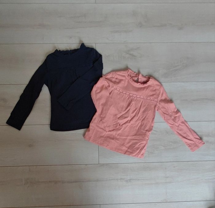 Lot de 2 t-shirts manches longues