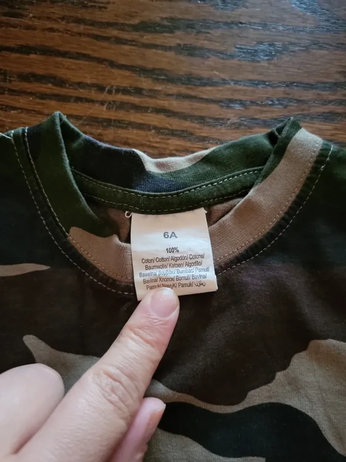 Tee-shirt chasse camouflage - photo numéro 2