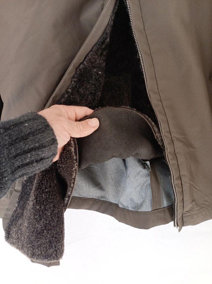 Blouson Hugo Boss homme imperméable kaki taille 50 taille M très bon état - photo numéro 6