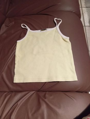 Top court Phénomène de Mome 8 ans jaune pâle