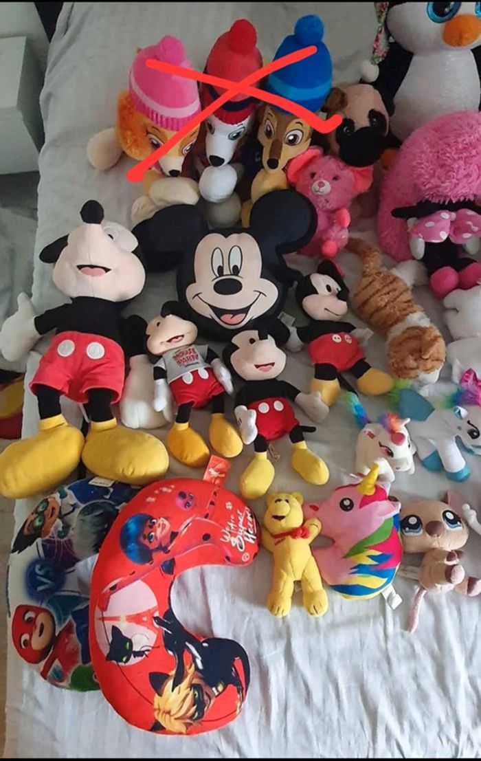 Lot peluche - photo numéro 2