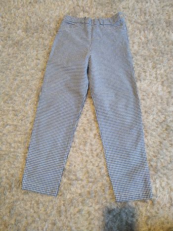 Pantacourt carreaux bleus et blancs 8 ans Sergent Major