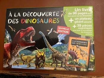 Lot 1 magazine et coffret Dinosaures