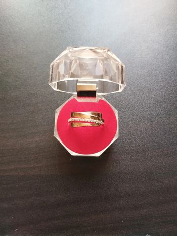 Bague vintage femme avec coffret cadeau