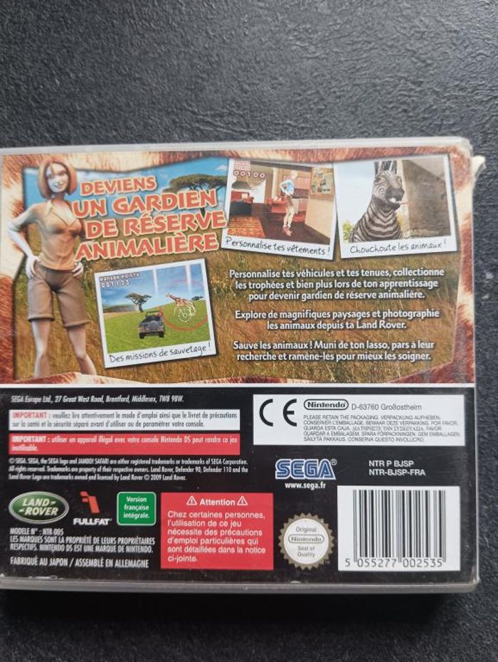 Nintendo - DS - Jambo safari - Animal rescue - photo numéro 2