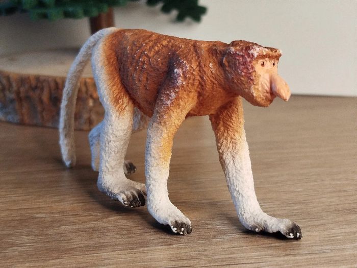 Schleich figurine singe Nasique Animal de la savane - photo numéro 2