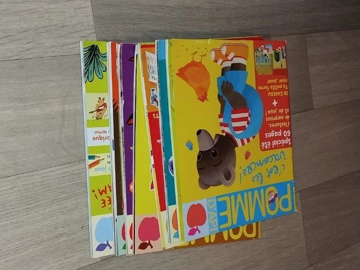 Lot de 7 magazines Pomme d’Api année 2017-18 L015  7543241284 - photo numéro 6