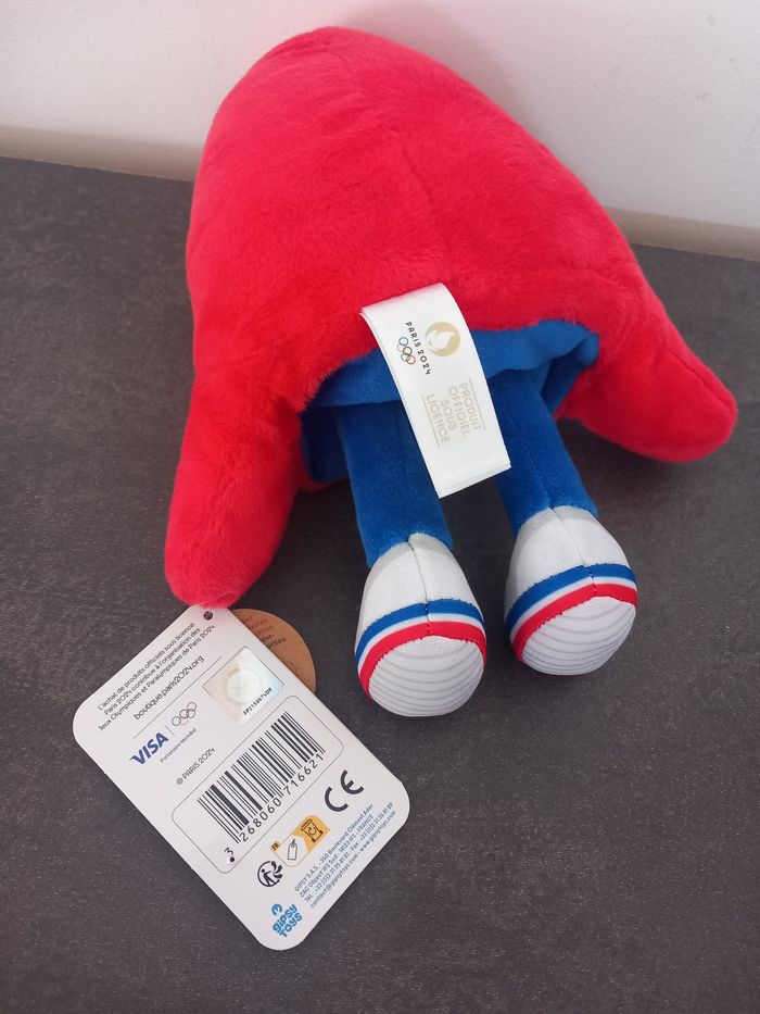 Peluche phryge JO 2025 Paris neuve - photo numéro 2