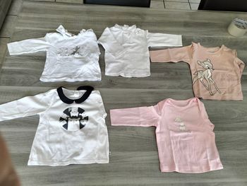 Tee shirt manches longues taille 6 mois