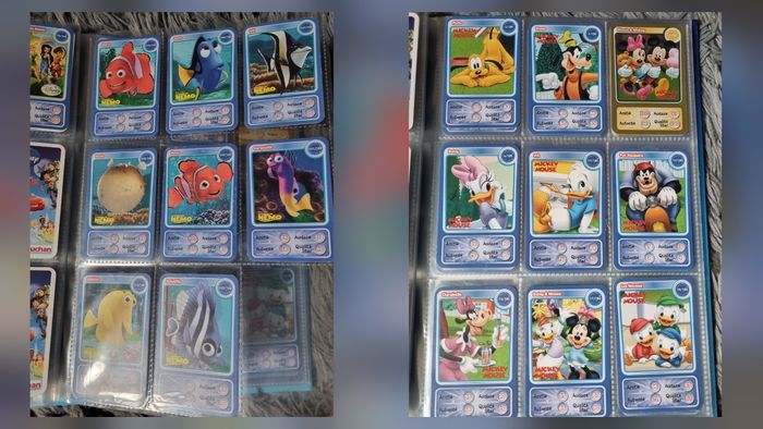Coffret collection Disney comme neuf avec cartes brillantes et holographiques - photo numéro 5