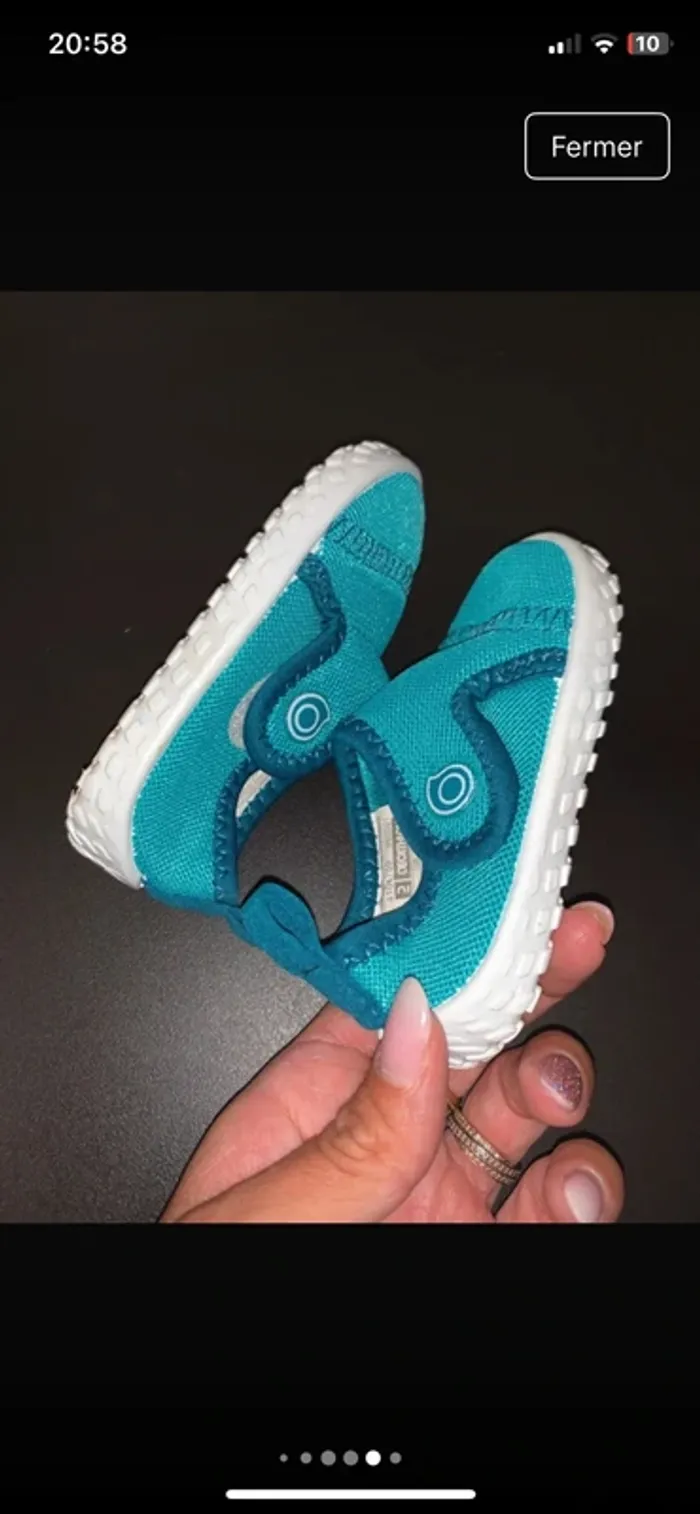 Chaussures d’eau aquatique rivière taille 20/21 - photo numéro 5
