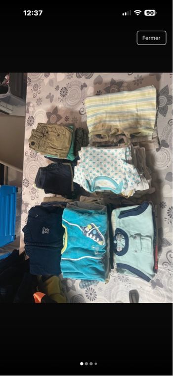 Lot vêtements garçon revendeur