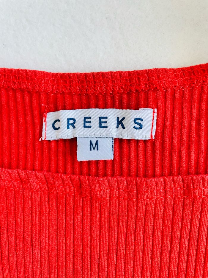 🌸 Tee shirt Creeks. Femme. Taille 38 M. tres bon état. - photo numéro 5