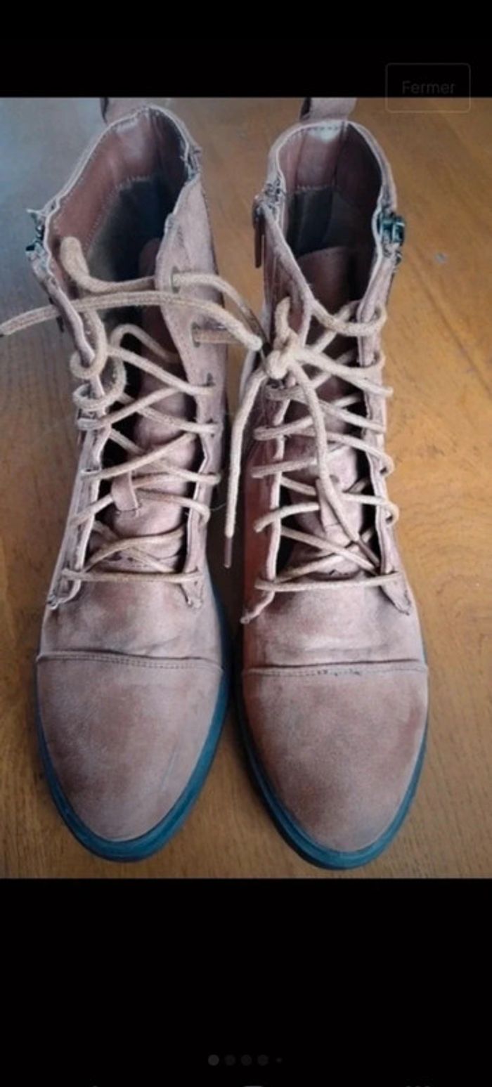 Bottine en Nubuck